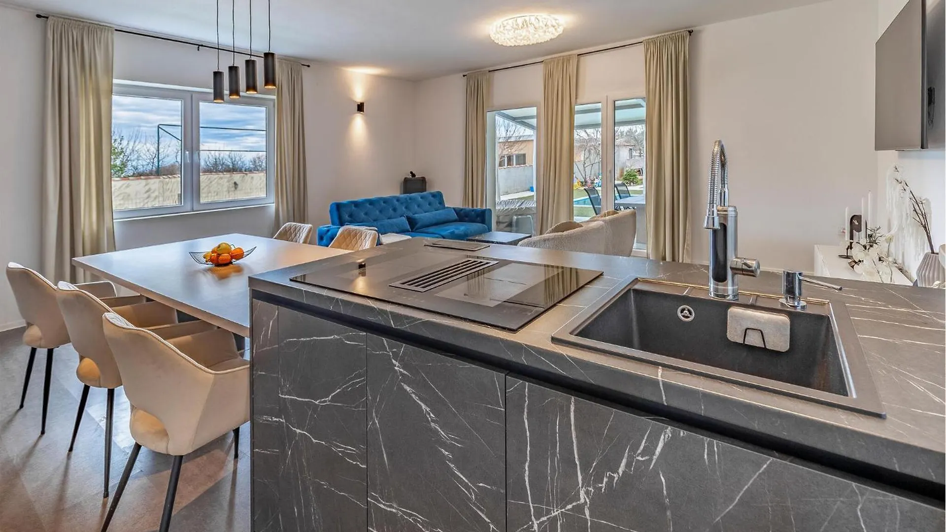 Lovely Home In Loborika With Kitchen